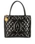 Vintage Chanel Medallion Tote, front view